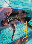 Dapper Shieldmate Art Card (Gold-Stamped Signature) [Streets of New Capenna Art Series] - Destination Retro