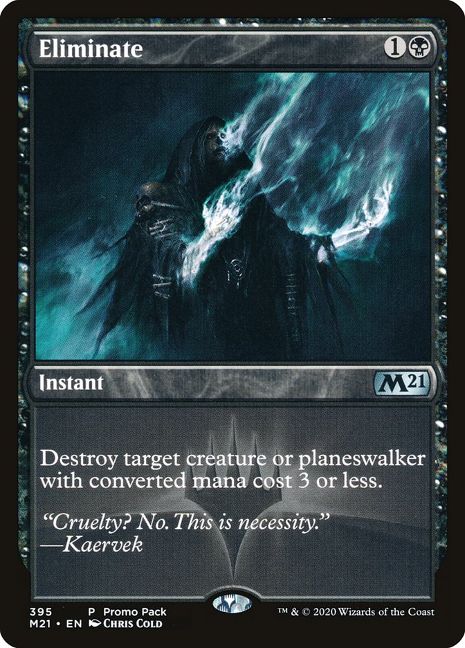 Eliminate (Promo Pack) [Core Set 2021 Promos] - Destination Retro