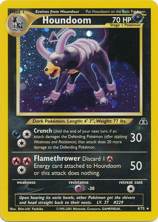 Houndoom (4/75) [Neo Discovery Unlimited] - Destination Retro