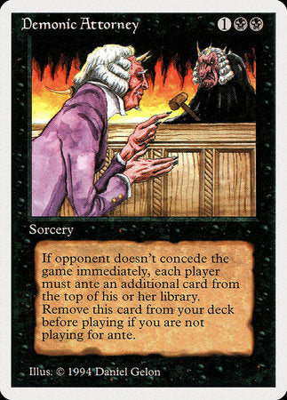 Demonic Attorney [Summer Magic / Edgar] - Destination Retro