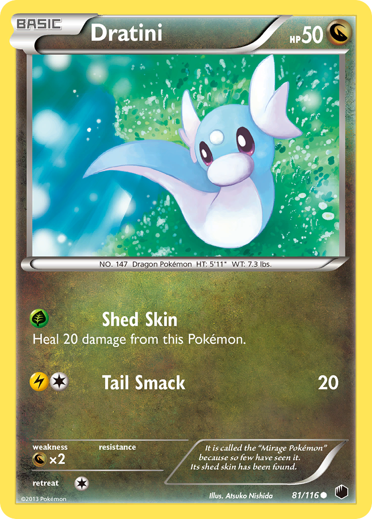 Dratini (81/116) [Black & White: Plasma Freeze] - Destination Retro