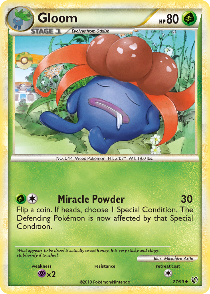 Gloom (27/90) [HeartGold & SoulSilver: Undaunted] - Destination Retro