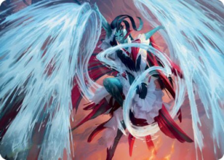 Torrent Sculptor Art Card [Strixhaven: School of Mages Art Series] - Destination Retro