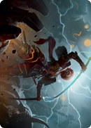 Raiyuu, Storm's Edge Art Card [Kamigawa: Neon Dynasty Art Series] - Destination Retro