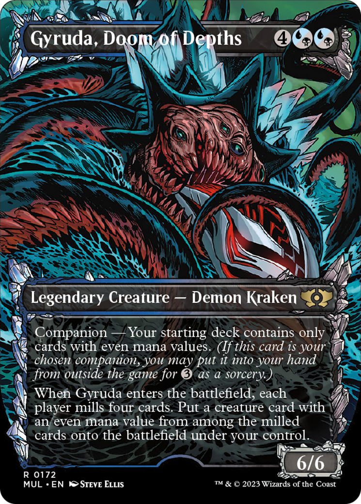 Gyruda, Doom of Depths (Halo Foil) [Multiverse Legends] - Destination Retro