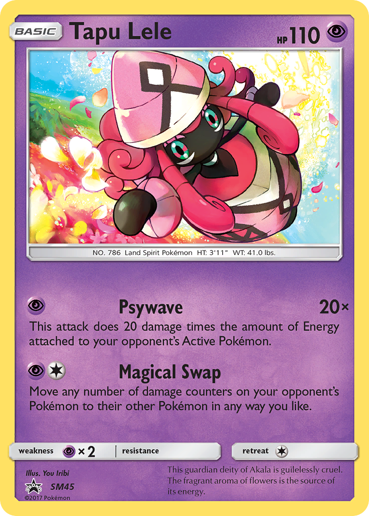 Tapu Lele (SM45) [Sun & Moon: Black Star Promos] - Destination Retro