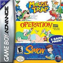 Mouse Trap / Operation / Simon - GameBoy Advance - Destination Retro