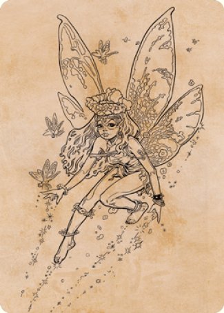 Pixie Guide (Showcase) Art Card [Dungeons & Dragons: Adventures in the Forgotten Realms Art Series] - Destination Retro
