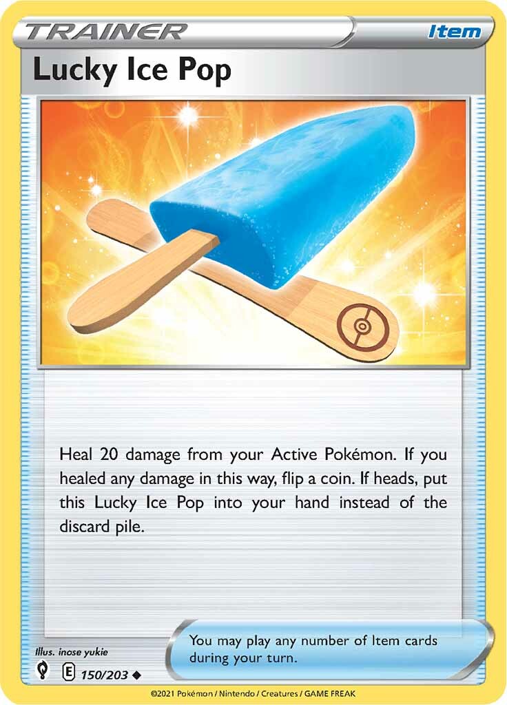 Lucky Ice Pop (150/203) [Sword & Shield: Evolving Skies] - Destination Retro