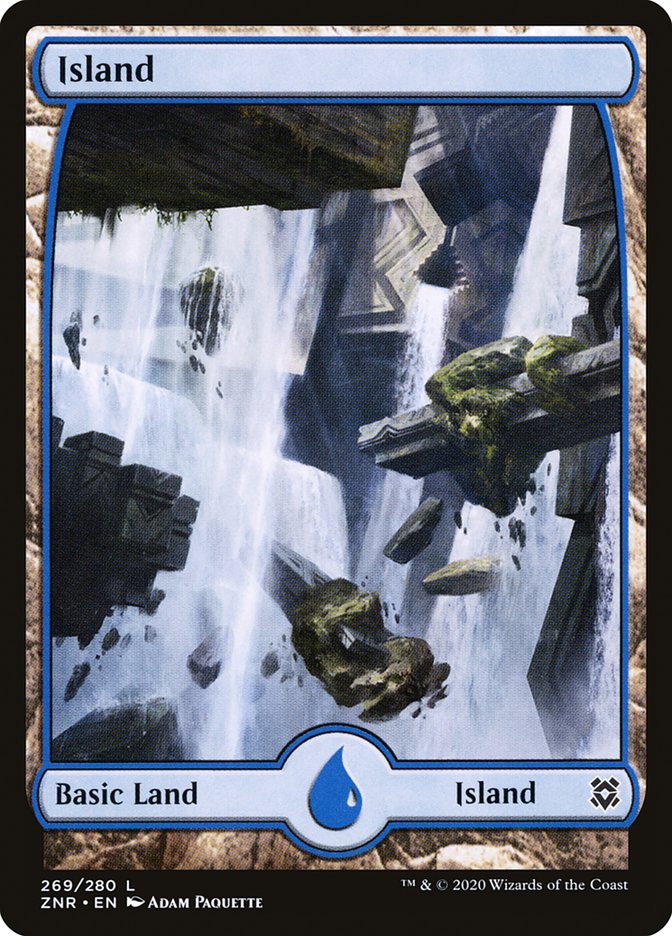 Island (269) [Zendikar Rising] - Destination Retro
