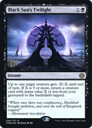 Black Sun's Twilight [Phyrexia: All Will Be One Prerelease Promos] - Destination Retro