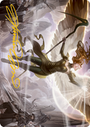 Sigarda's Splendor Art Card (Gold-Stamped Signature) [Innistrad: Midnight Hunt Art Series] - Destination Retro