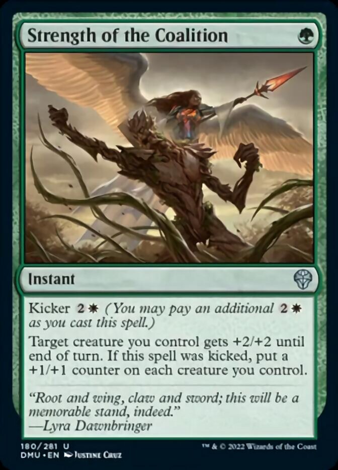 Strength of the Coalition [Dominaria United] - Destination Retro