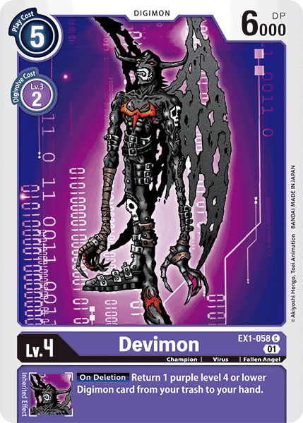 Devimon [EX1-058] [Classic Collection] - Destination Retro
