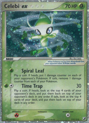Celebi ex (117/115) [EX: Unseen Forces] - Destination Retro