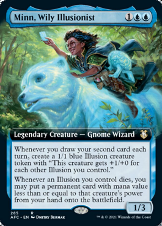 Minn, Wily Illusionist (Extended) [Dungeons & Dragons: Adventures in the Forgotten Realms Commander] - Destination Retro