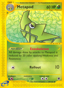 Metapod (87/165) [Expedition: Base Set] - Destination Retro