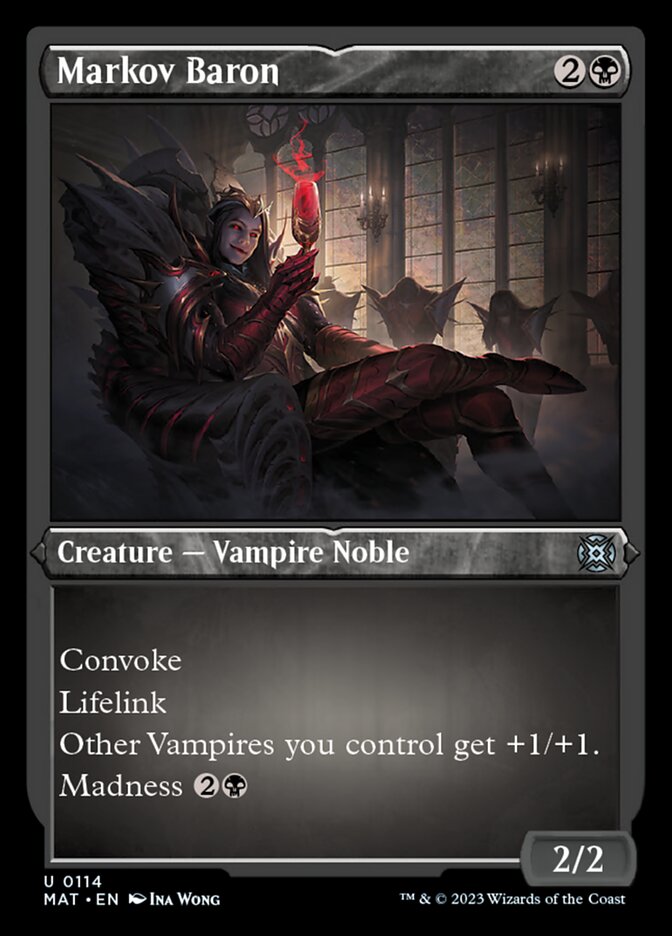 Markov Baron (Foil Etched) [March of the Machine: The Aftermath] - Destination Retro