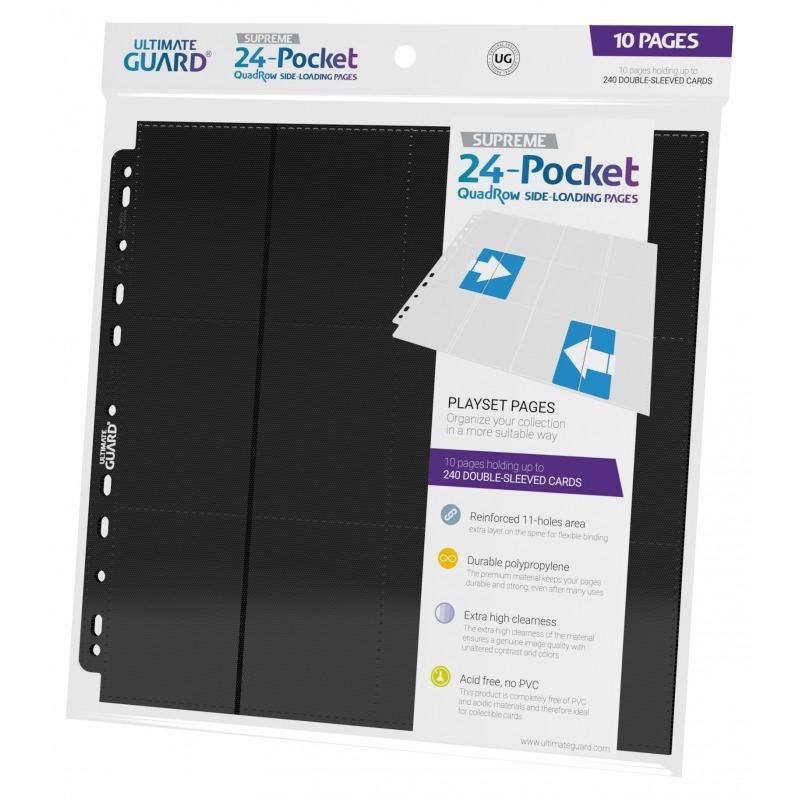 24-Pocket QuadRow™ Side-Loading Pages (10) - Destination Retro