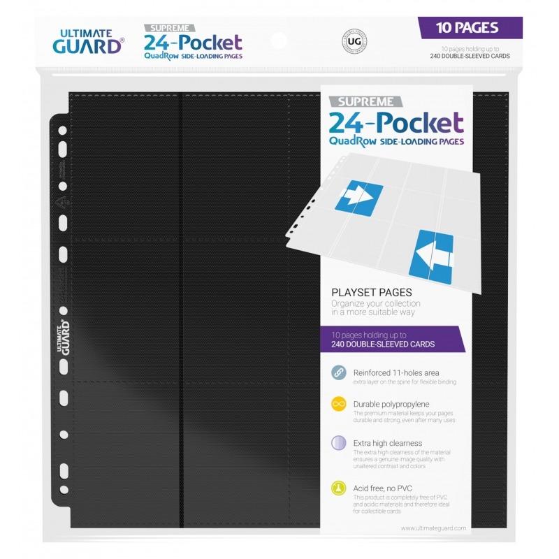 24-Pocket QuadRow™ Side-Loading Pages (10) - Destination Retro