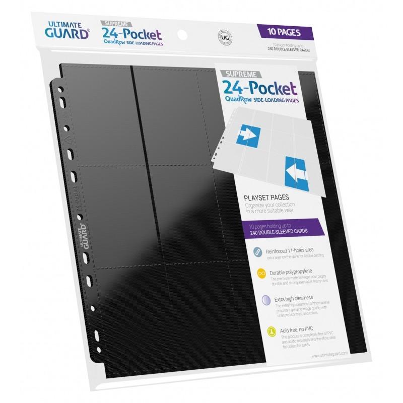 24-Pocket QuadRow™ Side-Loading Pages (10) - Destination Retro
