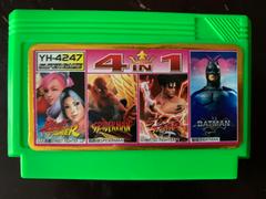 YH-4247 SUPER GAME - 4 in 1 [Bootlegs - Street Fighter / Spider-Man / SD Fighter / Batman] - Famicom - Destination Retro