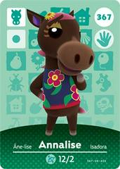 Annalise #367 [Animal Crossing Series 4] - Amiibo Cards - Destination Retro