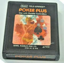 Poker Plus [Picture Label] - Atari 2600 - Destination Retro