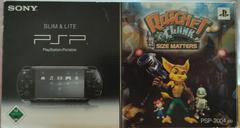 Sony PSP 2000 Slim & Lite Piano Black Ratchet & Clank:Size Matters Edition - PAL PSP - Destination Retro