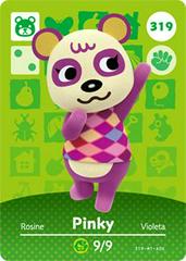 Pinky #319 [Animal Crossing Series 4] - Amiibo Cards - Destination Retro