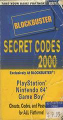 Blockbuster Secret Codes 2000 - Strategy Guide - Destination Retro
