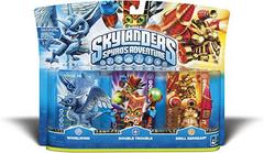 Skylanders: Spyro's Adventure Triple Pack [Whirlwind, Double Trouble, Drill Sergeant] - Skylanders - Destination Retro