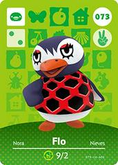 Flo #073 [Animal Crossing Series 1] - Amiibo Cards - Destination Retro