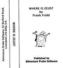 Where is Zeus - ZX Spectrum - Destination Retro