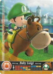Baby Luigi Horse Racing [Mario Sports Superstars] - Amiibo Cards - Destination Retro