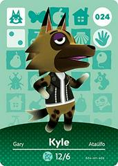 Kyle #024 [Animal Crossing Series 1] - Amiibo Cards - Destination Retro