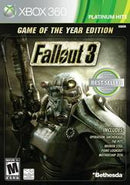 Fallout 3 [Game of the Year Platinum Hits] - Xbox 360 - Destination Retro