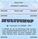 Multi-chop - ZX Spectrum - Destination Retro