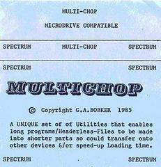 Multi-chop - ZX Spectrum - Destination Retro