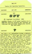 007 Spy - ZX Spectrum - Destination Retro
