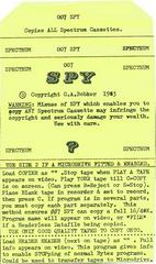 007 Spy - ZX Spectrum - Destination Retro