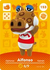 Alfonso #153 [Animal Crossing Series 2] - Amiibo Cards - Destination Retro