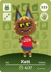 Katt #323 [Animal Crossing Series 4] - Amiibo Cards - Destination Retro