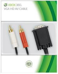 VGA HD AV Cable [Black] - Xbox 360 - Destination Retro
