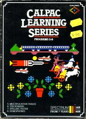 Calpac Learning Series Programs 5-8 - ZX Spectrum - Destination Retro
