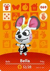 Bella #069 [Animal Crossing Series 1] - Amiibo Cards - Destination Retro