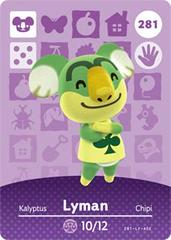 Lyman #281 [Animal Crossing Series 3] - Amiibo Cards - Destination Retro
