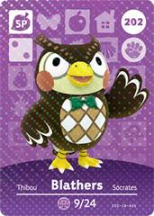 Blathers #202 [Animal Crossing Series 3] - Amiibo Cards - Destination Retro
