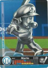 Metal Mario Baseball [Mario Sports Superstars] - Amiibo Cards - Destination Retro