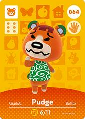 Pudge #064 [Animal Crossing Series 1] - Amiibo Cards - Destination Retro